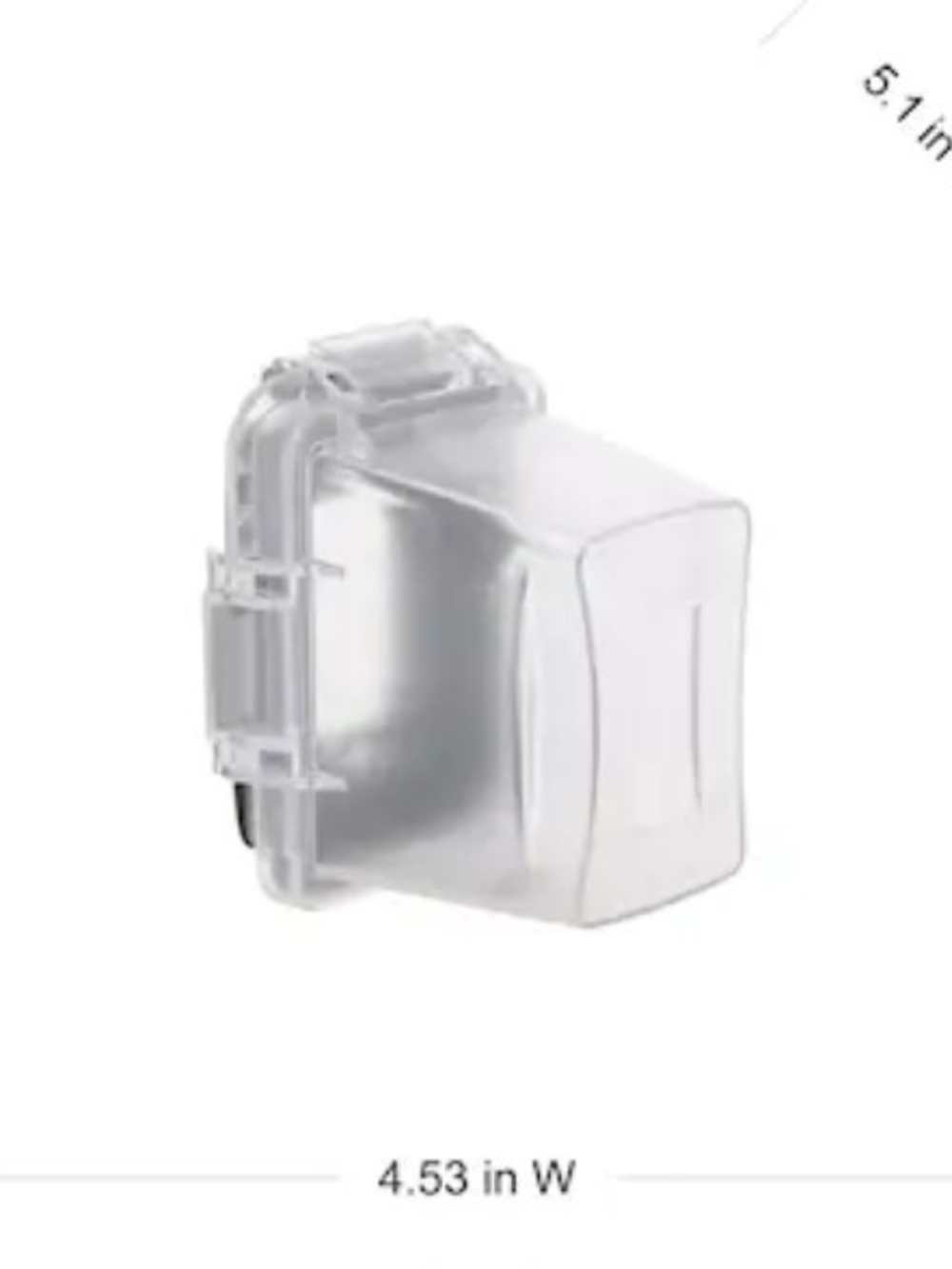 Taymac Clear Extra Duty Weatherproof Cover - Clear NIB - Picture 4 of 8